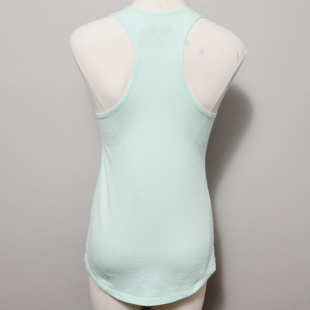 Lily Grace mint Bee Calm french terry racerback tank size small - Picture 6 of 7